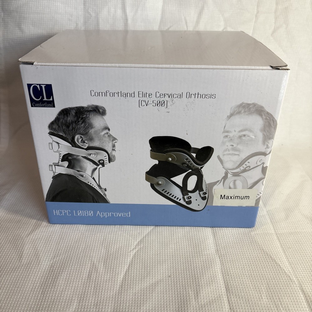 Comfortland Elite Cervical Orthosis CV-500 Maximum Neck Brace Universal size NEW