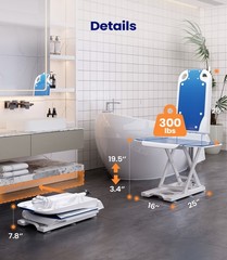 Electric Chair Lift, Floor Lift for Elderly,Support Up to 300 LBS