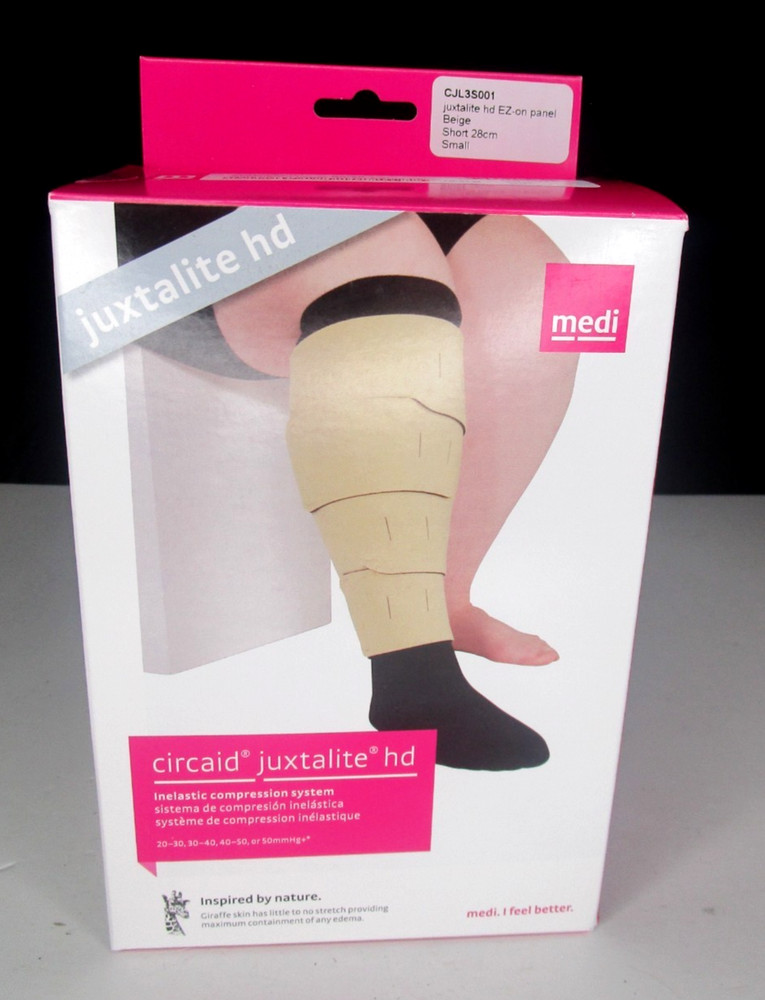 NEW~Medi CircAid Juxtalite HD Lower Leg System 28cm #CJL3S001 Small/Short Beige