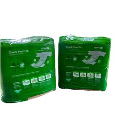 40 Count Medline FitRight OptiFit Extra Briefs Size 2XL (2×20 Count 60-70 Inches