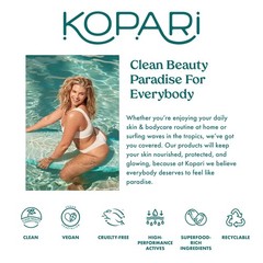Kopari Paradiso Sun Juice Spf 30 Body Mist Peach Sky Clear Non-Sticky
