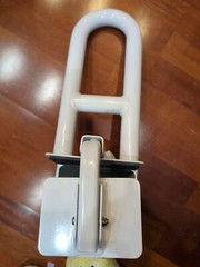 New Vaunn Adjustable Bathtub Safety Rail Shower Grab Bar Handle, Stainless Steel