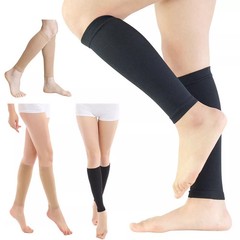 Calf Sleeves Leg Support Compression Socks for Runners Shin Splint Varicose Vein