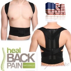 Back Brace Posture Corrector Upper Lower Back Support Adjustable Straightener
