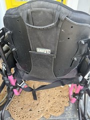 Quickie 2 Folding Wheelchair With Xcore Wheels & In Pink Xl Size Free Shipping!