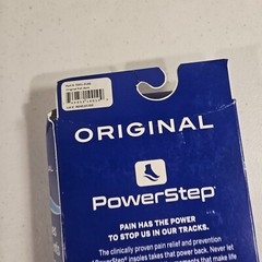 Powerstep Original Full Length Arch Orthotic Insole Size ASM M3-3.5 W5-5.5