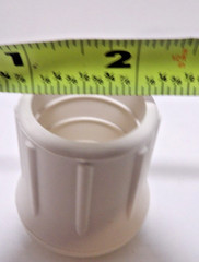 (4) 1-1/8″ ID Rubber Cane Tip – Top Side Hole – Crutch Walking Stick Chair Leg