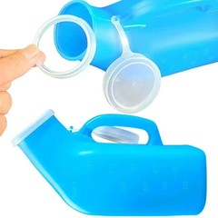 1-5pcs Portable Male Urinal 1200ml Leak-proof with Lid and Handle Reusable.
