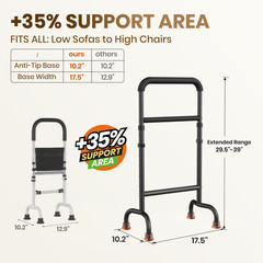 Couch Stand Assist, Ankle and Knee Surgery Recovery Aid, (450lb Loading)
