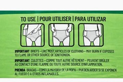 Prevail Per-Fit 360 Briefs Size 2 (45-62”) 18 Ct Max Plus Unisex