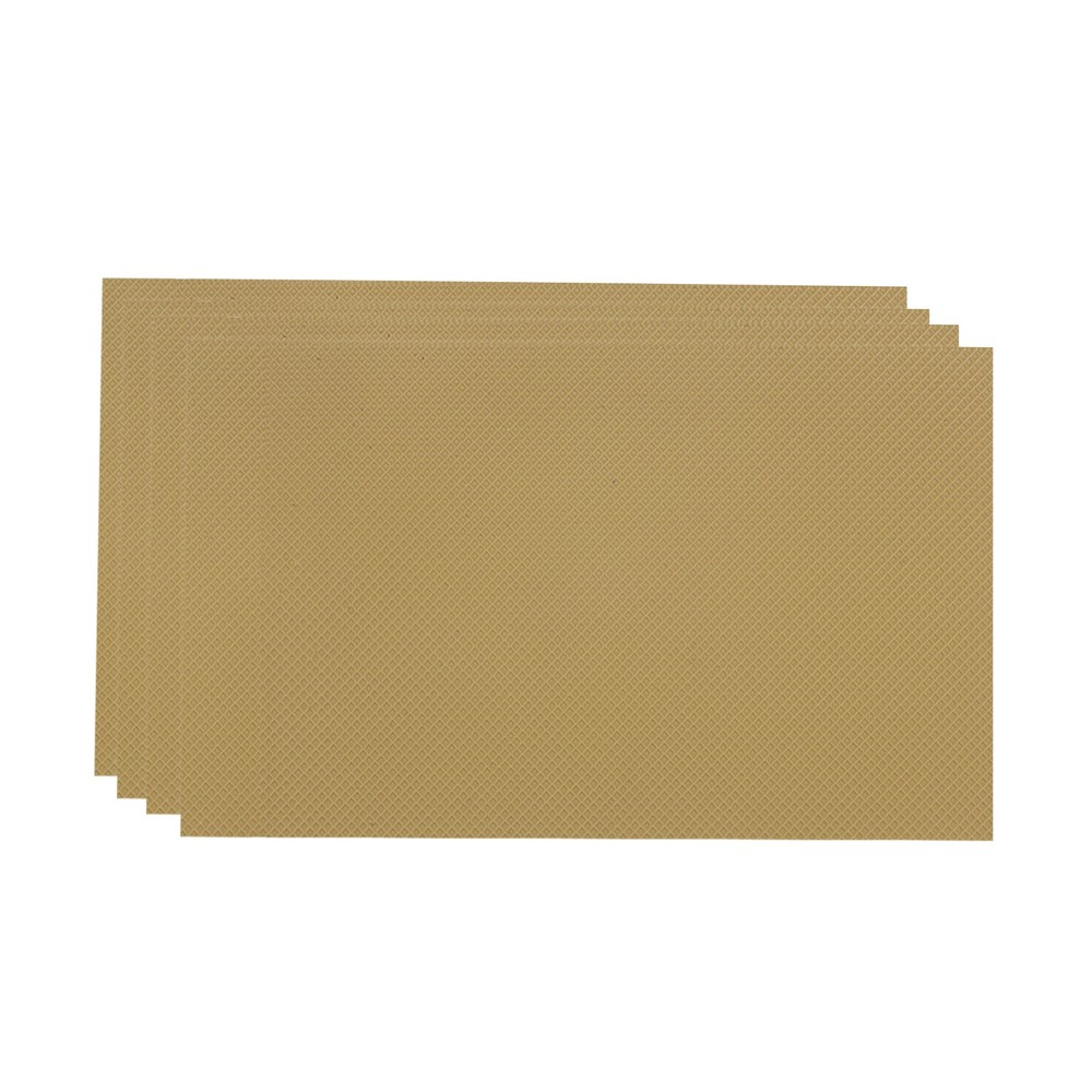 4Pcs Shoe Sole Protector 5.12″x3.15″ Shoe Bottom Grip Pads for High-Heels Khaki