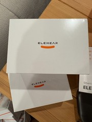 ELEHEAR-Beyond Hearing Aid set*1 Black brand new with sealed box preowned