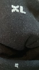 TCS Compression Socks/Women/ XL 1 Pair Black Graphic Socks
