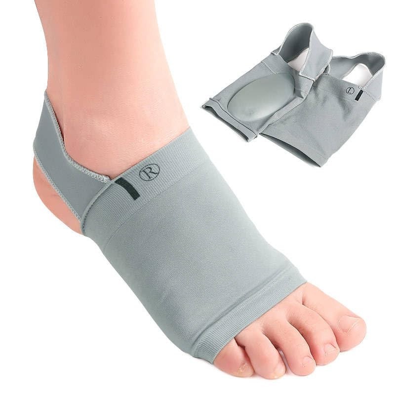Medial Arch Support for Flat Feet Correction Sleeve with Cushion | Free Size