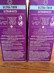 2-Poise Ultra Thin Incontinence & Postpartum Pads-Bladder Leaks, 3 Drop Light-48