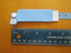 Lot of 250 Blue Hospital Patient Insert ID 9″ Wristband Brand New