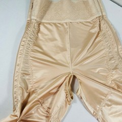 Caromed Post-Surgical Compression Garment Above The Knee Satin Girdle Nude SZ LG