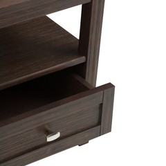 Simplihome Warm Shaker End – 20 Wide X 20 High Solid Wood Side In Farmhouse