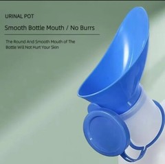 ORINALES PARA RASTRA, BOTELLA DE ORINA CON TAPA , Potty Portable Toilet Reusable