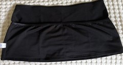 Ostomy Support Garment Women’s Curvy Wrap Colostomy Bag Covers (black, XL)
