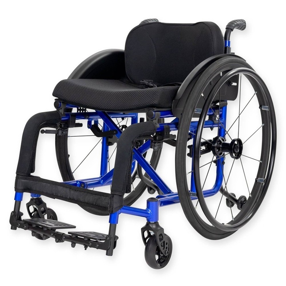 Sport Wheelchair 16″ Seat 300 lb Capacity Lightweight Manual Mobility Chair