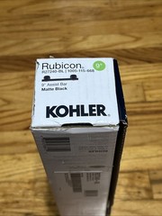 Kohler K-R27240-BL Rubicon 9 inch Bathroom Grab Bar Assist in Matte Black READ