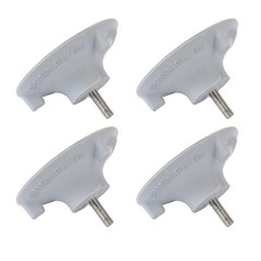 4pcs Elder Shower Chair Replacement Feet In Durable Rubber Material Popular