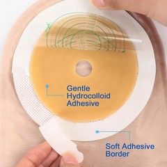 Suministros Para Ostomia, 20 Pcs Bolsas De Colostomia Con Cierre de Abrazadera.