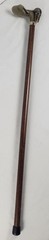 Made In Italy Woody Duck Right Hand Palm Grip Handle Walking Cane
