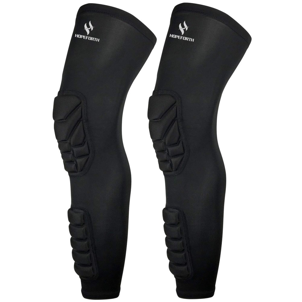 Knee Calf Padded 2 Pack Compression Leg Sleeve Shin Protective