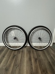 TiLite 22″ Spinergy Wheelchair Wheels with Primo Express Airless Tires