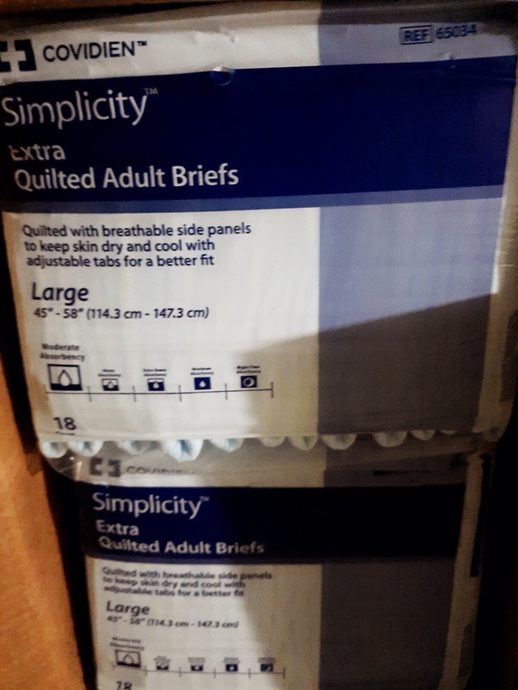 Adult Large Diapers (In Bulk) 48-58″ (Large) Selling by the Box. Need gone ASAP