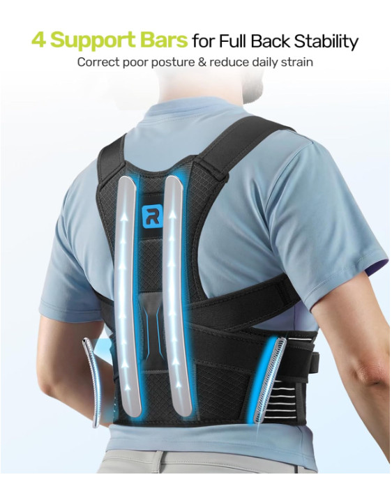 Fajas Para Hombres Brace De Trabajo Soporte Back Support Work Lifting Suspender