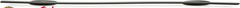 24“ Designer Wave Shaped Shower Grab Bar, Matte Black (GW-3524-QCR-MB)
