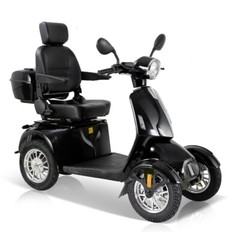 Heavy Duty 4-Wheel Senior Mobility Scooter 31 Miles 3-Speed 800W 500lbs Capacity