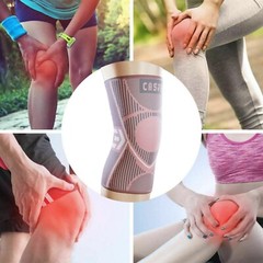 2-Pack Knee Sleeve Compression Brace Support Sport Joint Pain Arthritis Relief