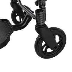 Adult Reclining Wheelchair Adjustable Transport Wheelchair for Seniors 90°-175°