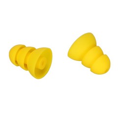 8pcs Hearing Aid Ear Tips 3 Layer Soft Silicone Replacement BTE ITE Pocket