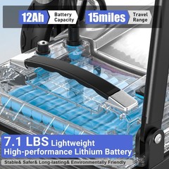 38LBS Foldable 4 Wheel Mobility Scooter for Seniors Lightweight Airline Approved