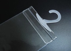 2-Pack Clear Protective Cover for Disabled Parking Placard Hanging Sleeve Holder