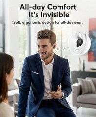 Karthus Invisible Digital Hearing Aid, Rechargeable, Noise Cancelling