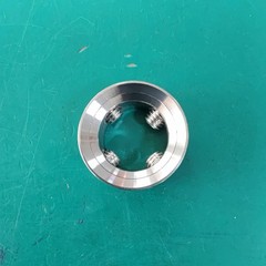Prosthetic Female Pyramid Insert Stainless Steel 100kg Socket Connector