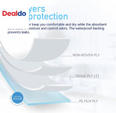 Disposable Underpad, 17″ X 24″, 22G, 100 Count, Medical-Grade Incontinence Bed P