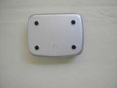 Genuine Resound Hearing Aid Case Very Dark Blue & Silver 3.75″Lx3″W