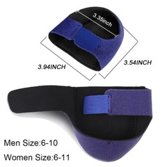 1 Pair Plantar Fasciitis Heel Protectors Pads Arch Wrap Support Foot Pain Relief