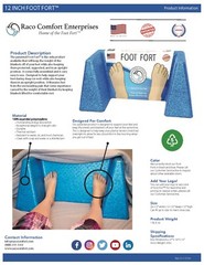 Foot Fort Blanket Lifter by Raco Comfort – Keep Blankets and Sheets Off Feet