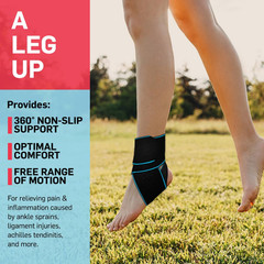 Dr. Arthritis Essentials Ankle Brace Support for Women & Men, Tendonitis, Achill