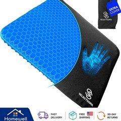Luxurious Gel Seat Cushion for Ultimate Comfort | Relief for Back & Sciatica
