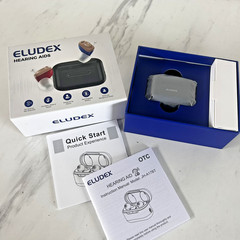 Eludex Hearing Aids JH-A17BT Mild to Moderate Hearing Loss Over the Counter BxR