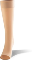 Dr. Comfort Shape to Fit Sheer Open Toe Hosiery for Women 15-20 or 20-30 mmHg